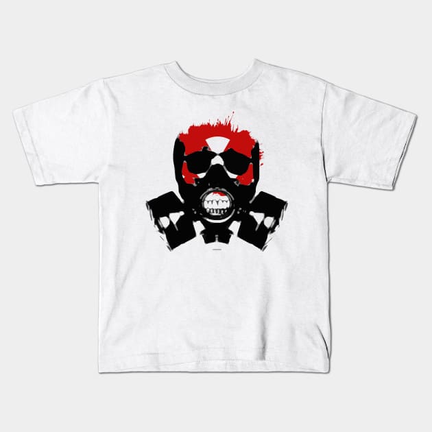 Radioactive Skull Kids T-Shirt by Scruffies